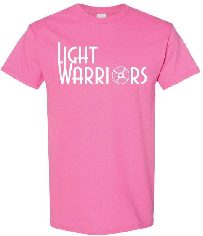 Warriors in pink t-shirt shop