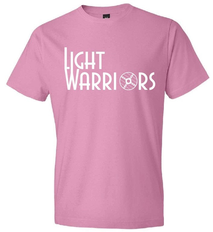 Warriors in pink t-shirt on sale